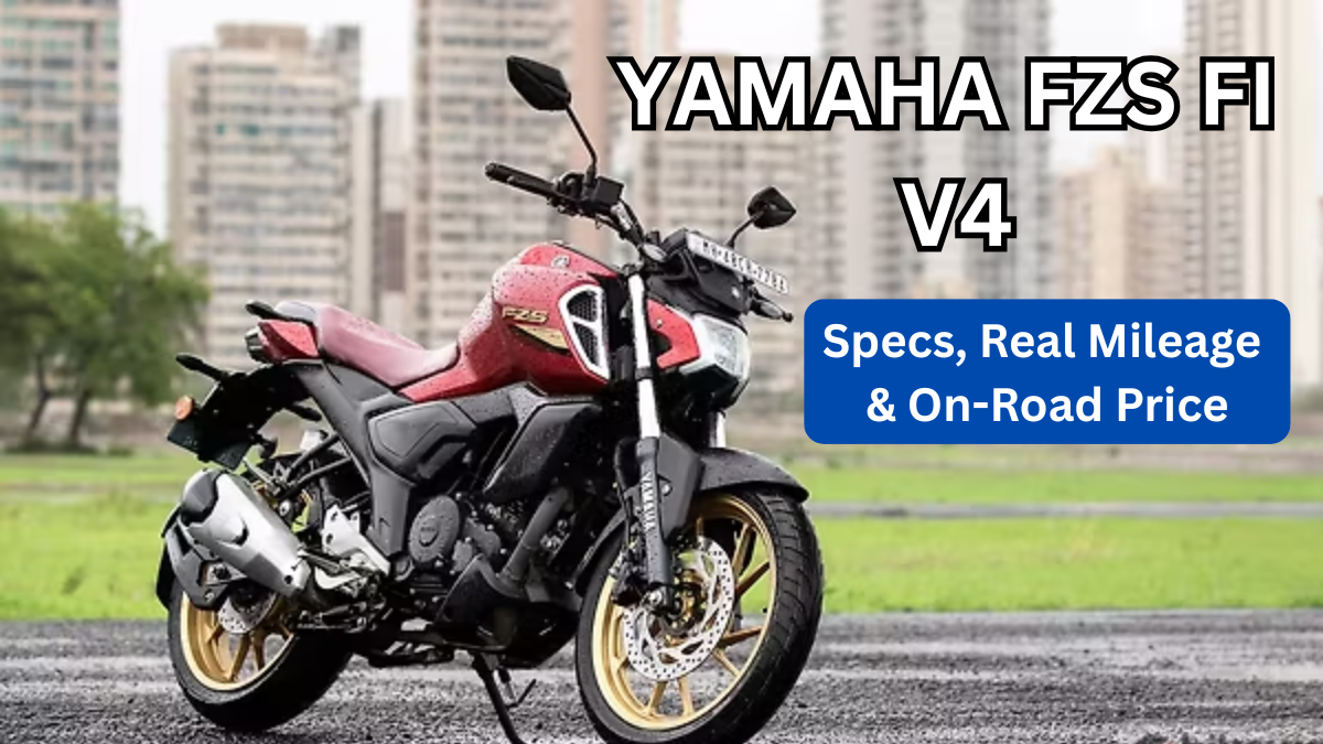 Yamaha FZS FI V4 2025: Specs, Real Mileage & On-Road Price