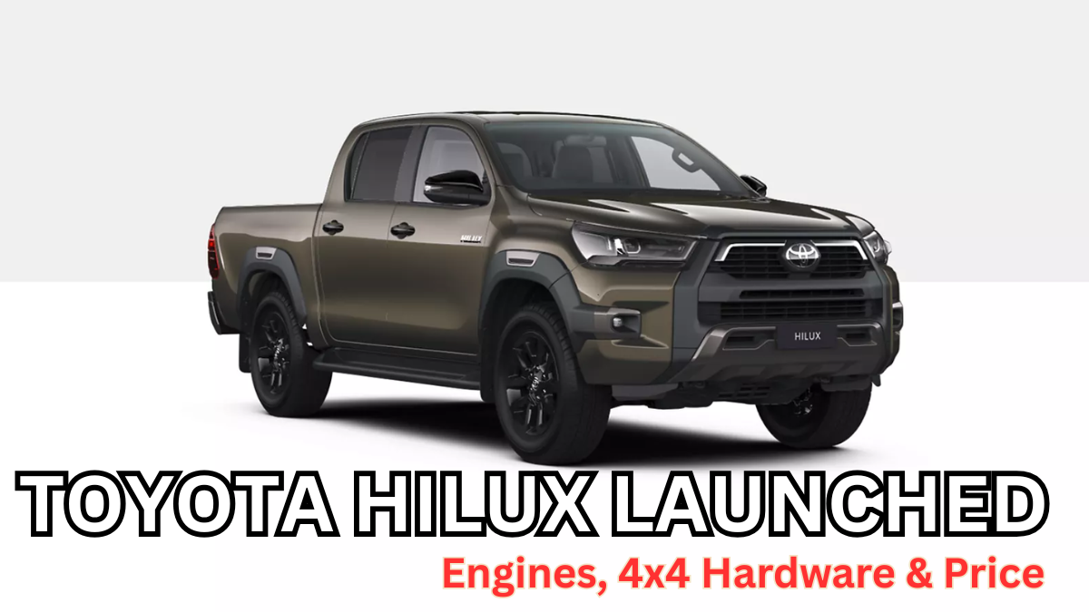 Toyota Hilux 2025 Launched: Engines, 4×4 Hardware & Price
