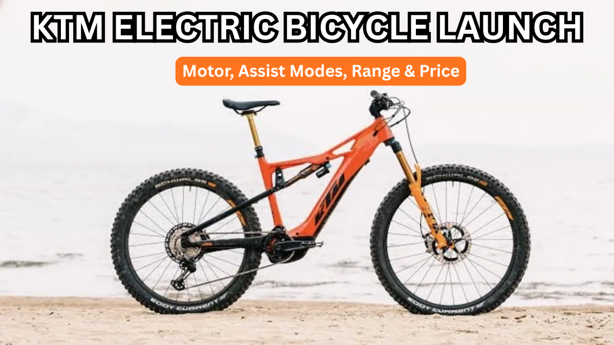 KTM Electric Bicycle Launched: Motor, Assist Modes, Range & Price
