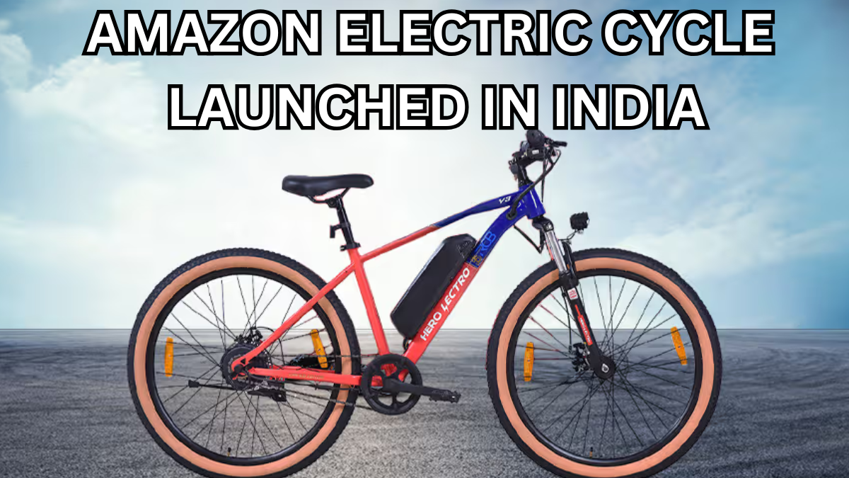 Amazon Electric Cycle Launched in India: Range, Features & Launch Price