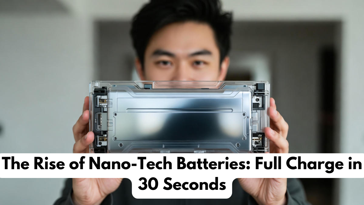 The Rise of Nano-Tech Batteries: Full Charge in 30 Seconds
