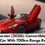 MG Cyberster (2026): Convertible Electric Sports Car With 700km Range Revealed