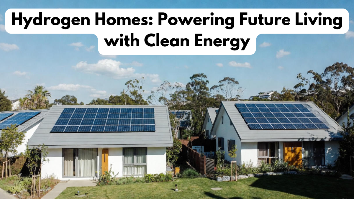 Hydrogen Homes: Powering Future Living with Clean Energy