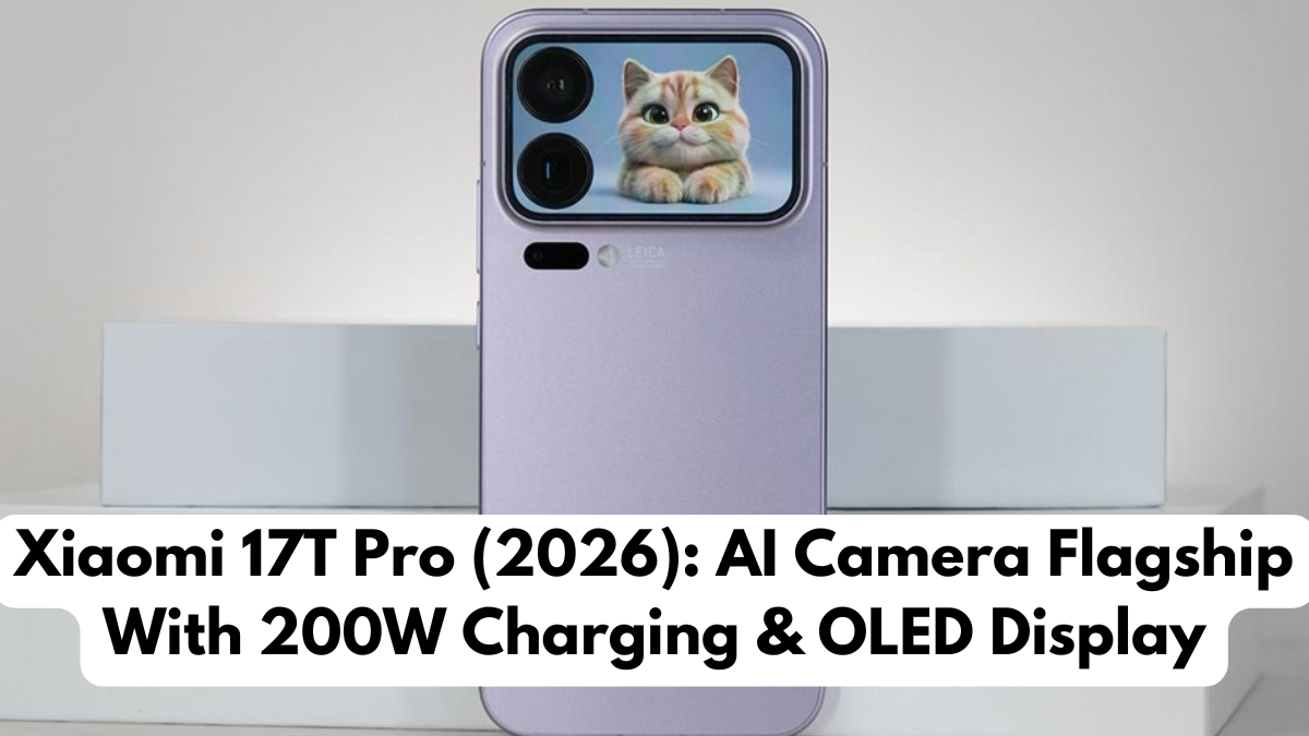 Xiaomi 17T Pro (2026): AI Camera Flagship With 200W Charging & OLED Display