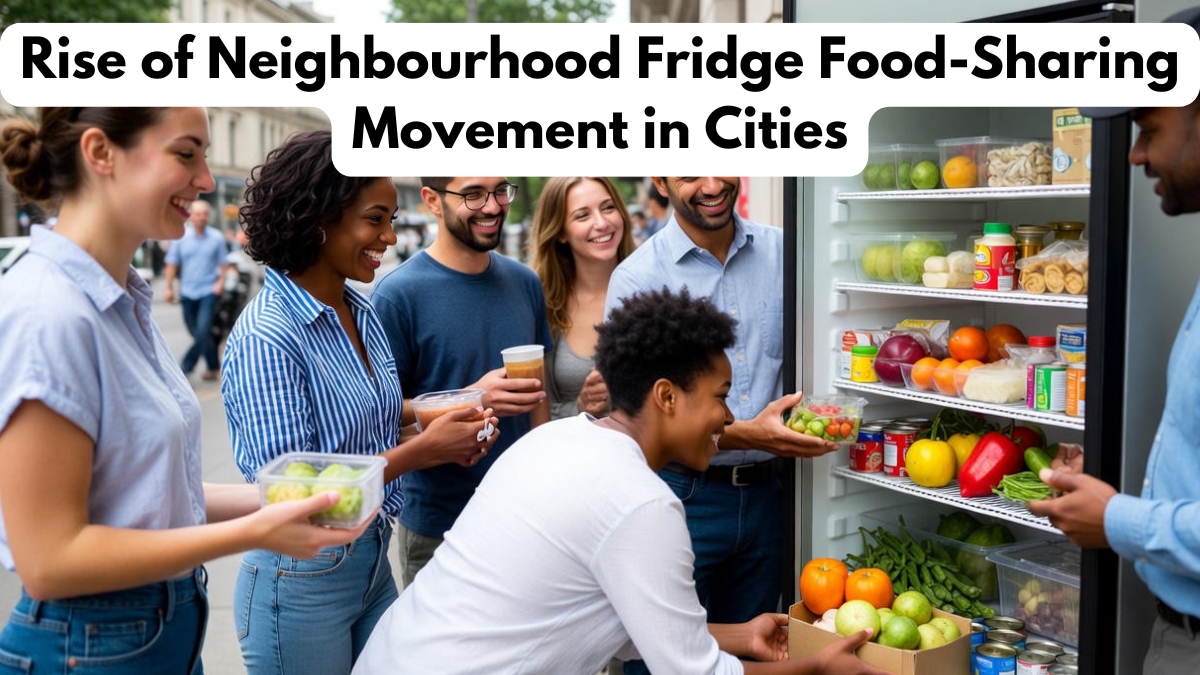 Rise of Neighbourhood Fridge Food-Sharing Movement in Cities