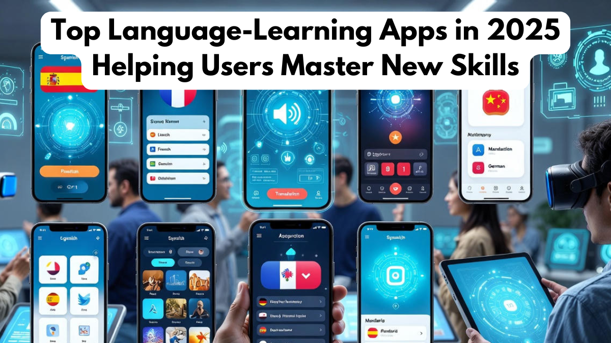 Top Language-Learning Apps in 2025 Helping Users Master New Skills