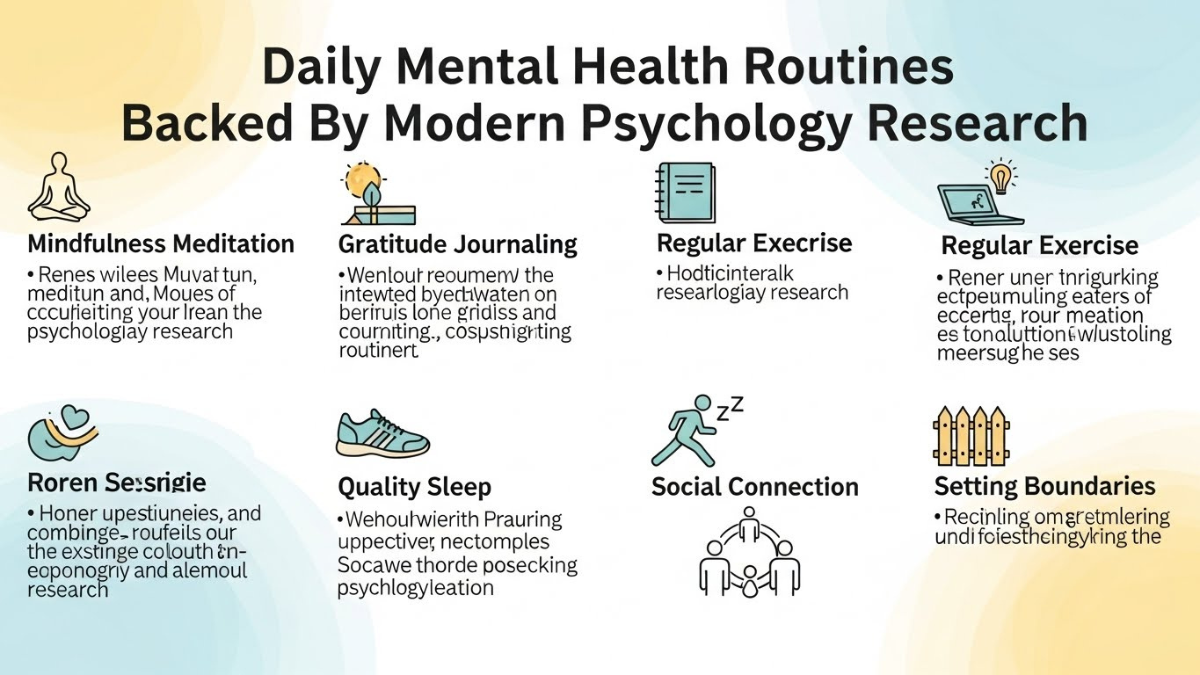 Daily Mental Health Routines Backed By Modern Psychology Research