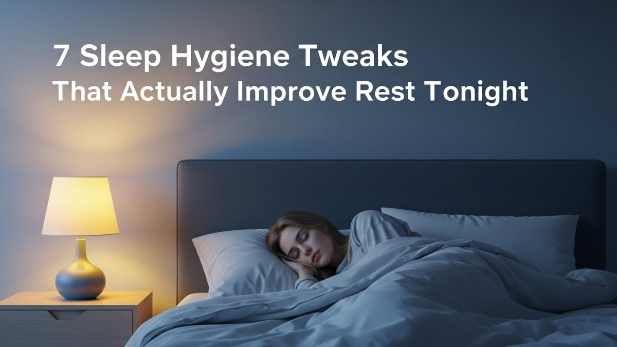 7 Sleep Hygiene Tweaks That Actually Improve Rest Tonight