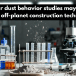 Why lunar dust behavior studies may influence future off-planet construction techniques