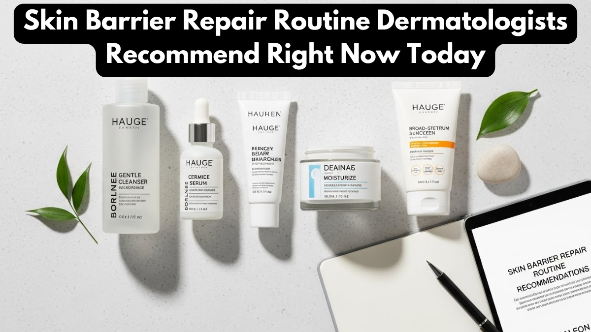 Skin Barrier Repair Routine Dermatologists Recommend Right Now Today