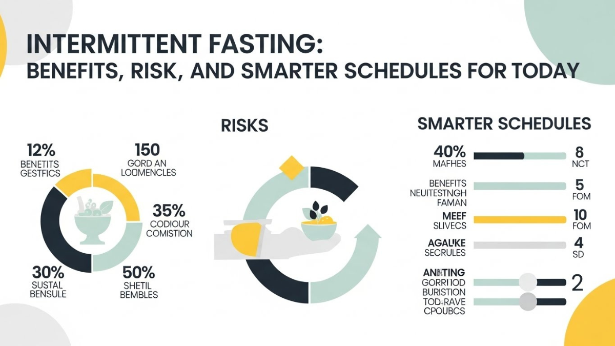 Intermittent Fasting Benefits And Risks With Smarter Schedules Today