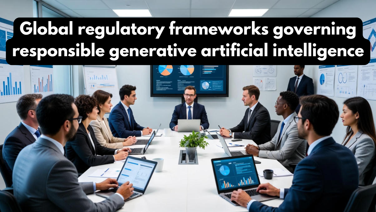 Global regulatory frameworks governing responsible generative artificial intelligence