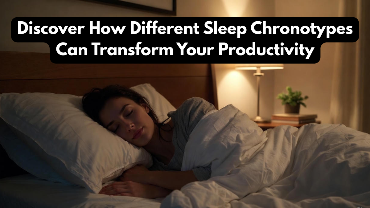 Discover How Different Sleep Chronotypes Can Transform Your Productivity