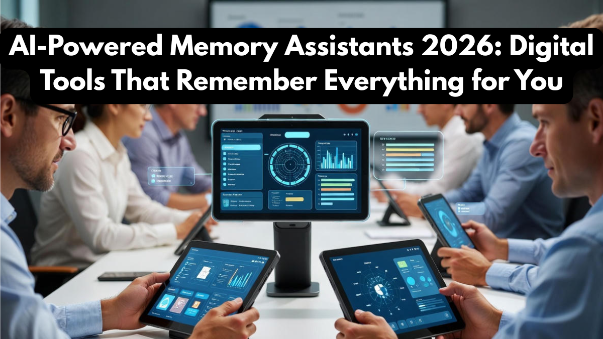 AI-Powered Memory Assistants 2026: Digital Tools That Remember Everything for You