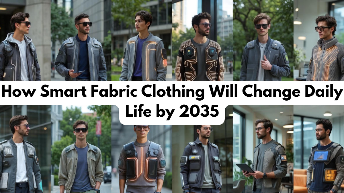 How Smart Fabric Clothing Will Change Daily Life by 2035