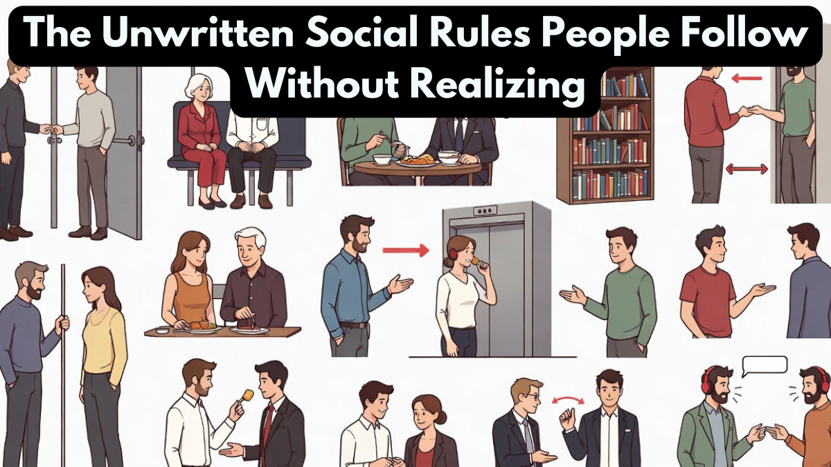 The Unwritten Social Rules People Follow Without Realizing