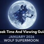 January 2026 Wolf Supermoon Peak Time And Viewing Guide