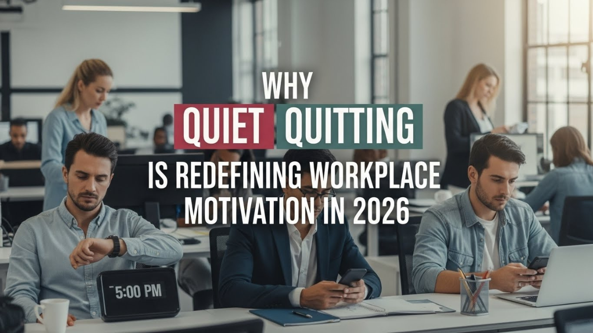 Why Quiet Quitting Is Redefining Workplace Motivation In 2026