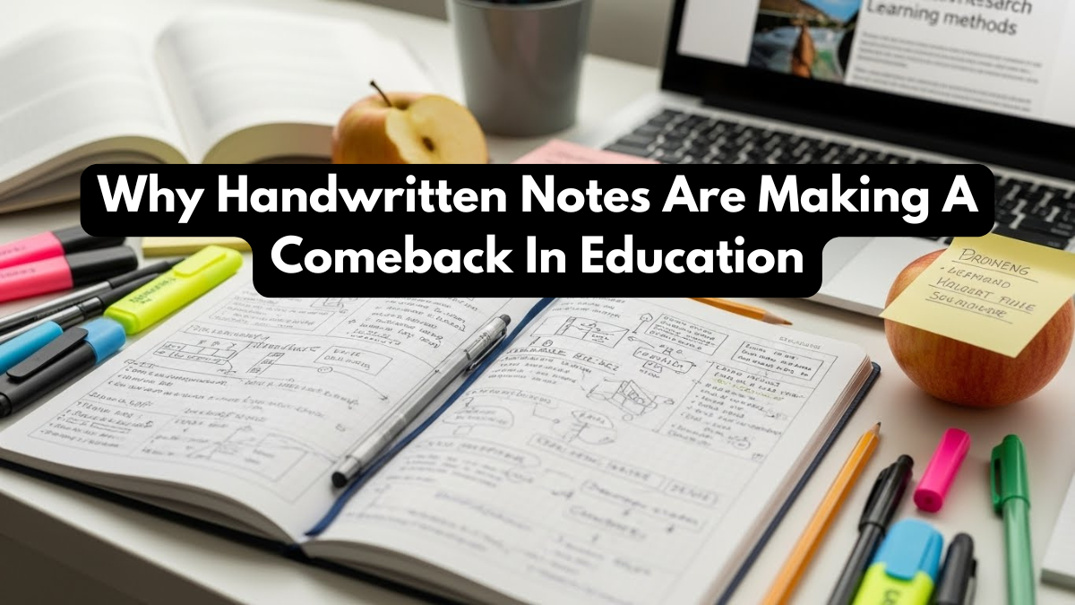 Why Handwritten Notes Are Making A Comeback In Education
