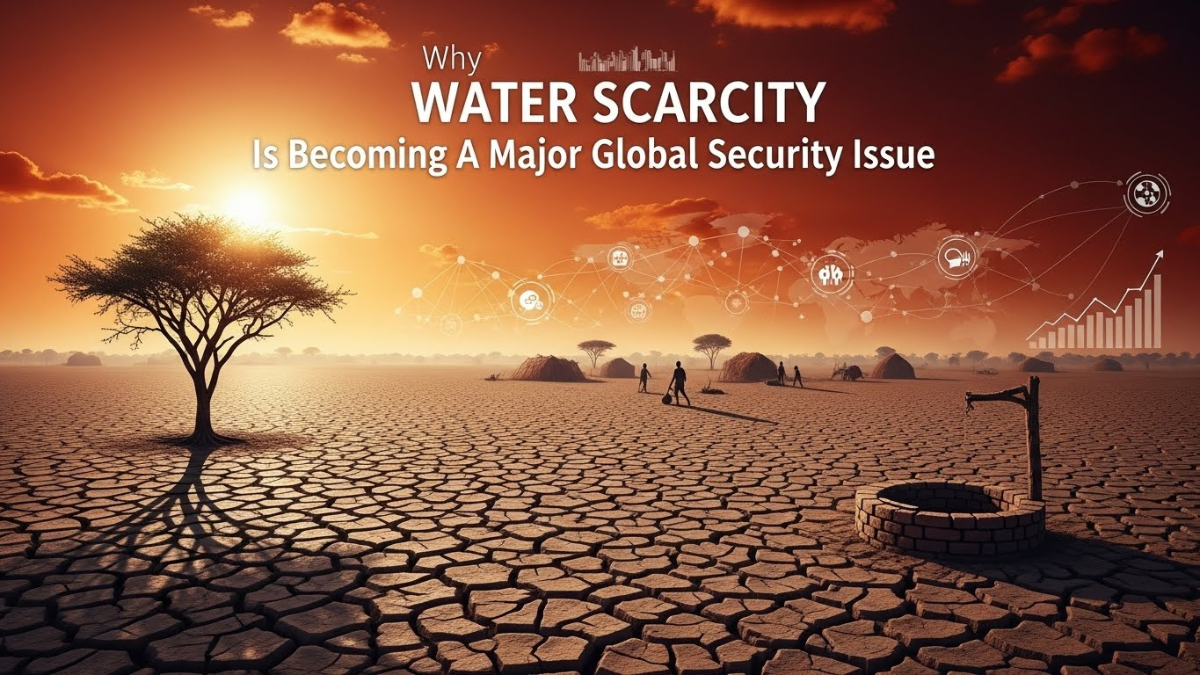 Why Water Scarcity Is Becoming A Major Global Security Issue
