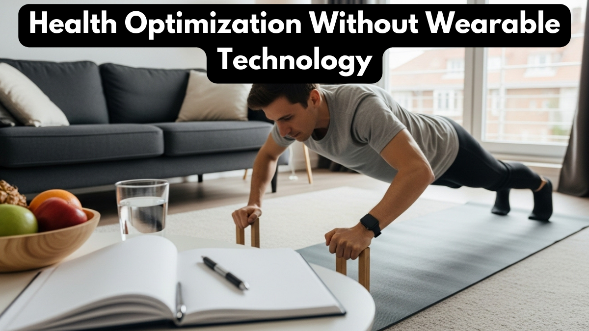 Health Optimization Without Wearable Technology
