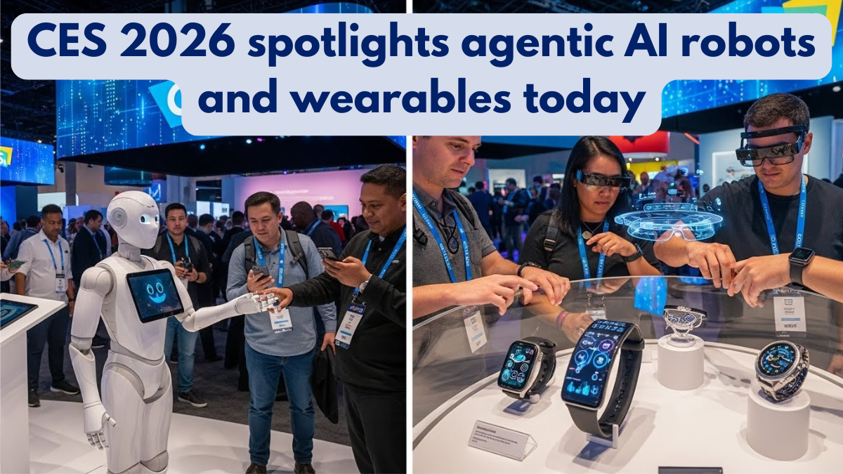 CES 2026 Spotlights Agentic AI Robots And Wearables Today
