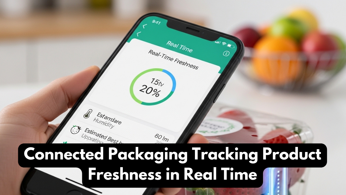 Connected Packaging Tracking Product Freshness in Real Time