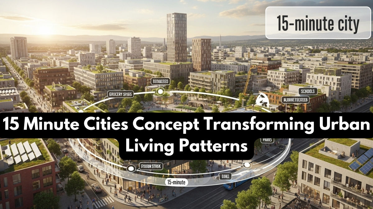 15 Minute Cities Concept Transforming Urban Living Patterns