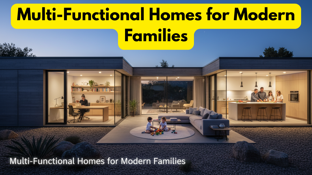 Multi-Functional Homes for Modern Families
