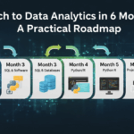 Switch to Data Analytics in 6 Months: A Practical Roadmap