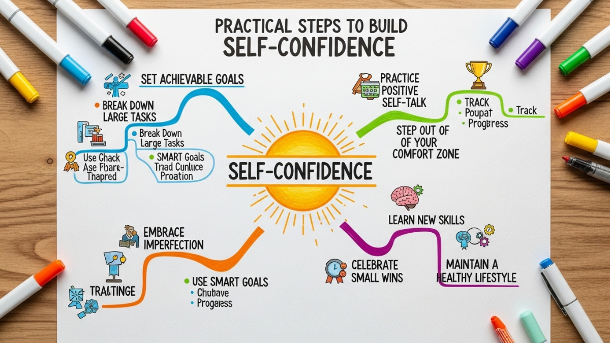 Practical Steps to Build Self Confidence