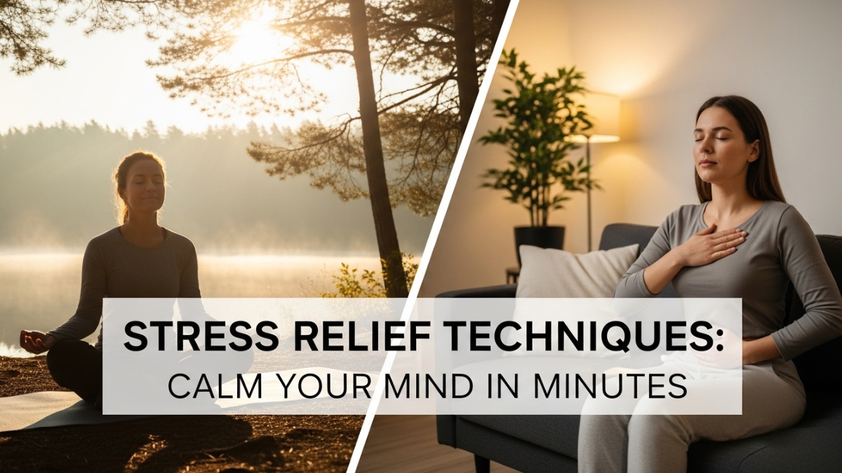 Stress Relief Techniques: Calm Your Mind in Minutes