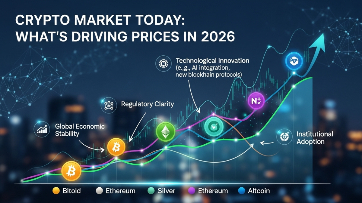 Crypto Market Today: What’s Driving Prices in 2026