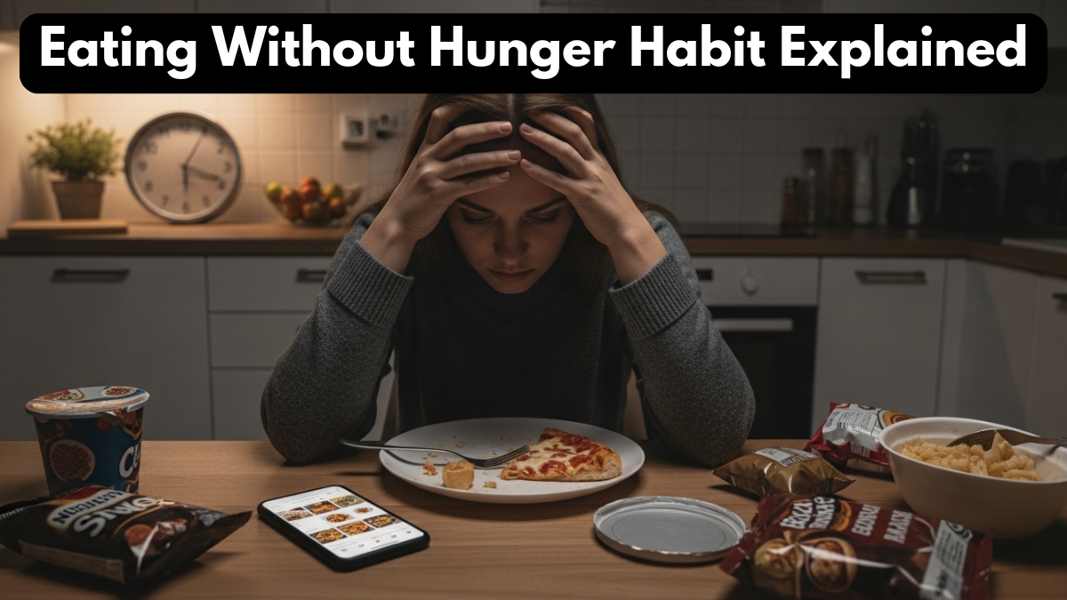 Eating Without Hunger Habit Explained