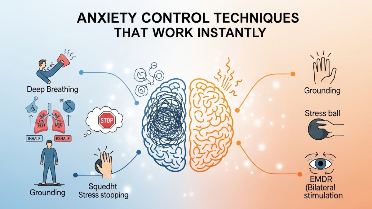 Anxiety Control Techniques That Work Instantly